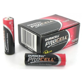 PILES DURACELL PROCELL 1,5V AA (X10)