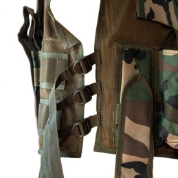 VESTE TACTIQUE FIELD BATTLE WOODLAND