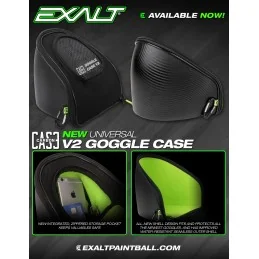 ÉTUI DE MASQUE UNIVERSEL EXALT V2 CARBON NOIR