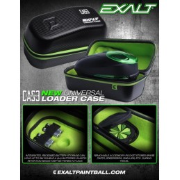 ÉTUI EXALT POUR LOADER CARBONE NOIR/LIME