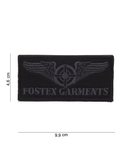 PATCH TISSU VELCRO FOSTEX GARMENTS WINGS GRIS