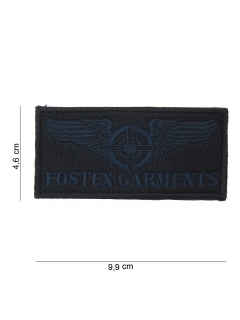 PATCH TISSU VELCRO FOSTEX GARMENTS WINGS BLEU