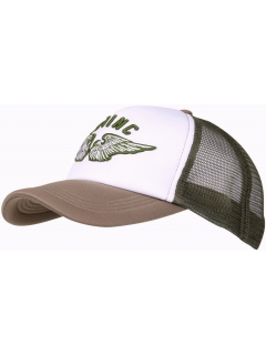 CASQUETTE 101 INC WINGS MESH TAN/OLIVE