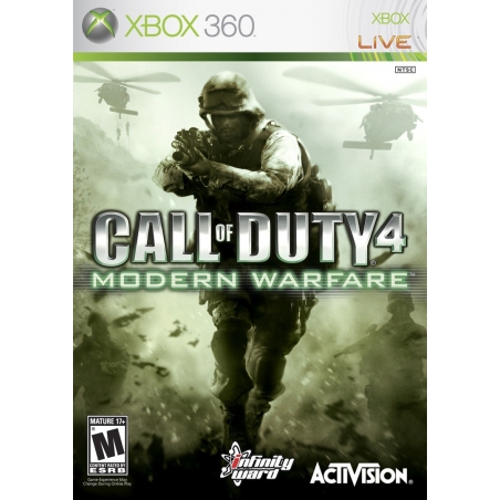 CALL OF DUTY 4 MODERN WARFARE (XBOX 360) OCCASION