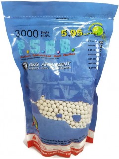 SAC 3000 BILLES G&G ARMAMENT 0.20g BLANC