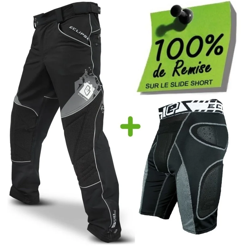 PANTALON PLANET ECLIPSE PROGRAM + SLIDE SHORT OFFERT