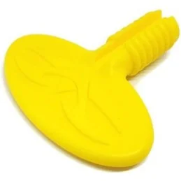 BOUCHON DE CANON PVC VALKEN GOTCHA JAUNE