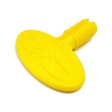 BOUCHON DE CANON PVC VALKEN GOTCHA JAUNE