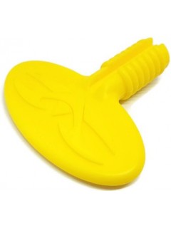 BOUCHON DE CANON PVC VALKEN GOTCHA JAUNE