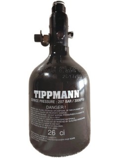 PACK AIR TIPPMANN ALU 0.4L COURTE + REGULATEUR 3000 psi