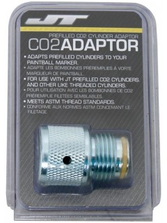 ADAPTATEUR JT POUR CARTOUCHE CO2 88/90G ARGENT