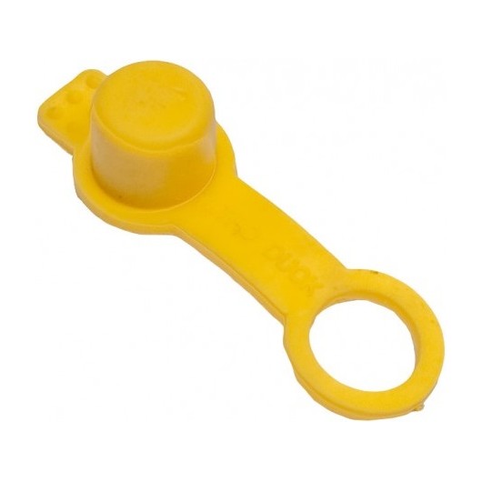 PROTECTION FILL NIPPLE CAOUTCHOUC JAUNE