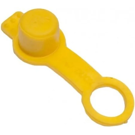 PROTECTION FILL NIPPLE CAOUTCHOUC JAUNE