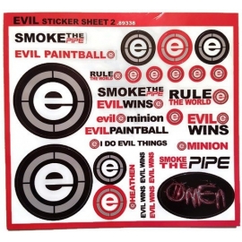 STICKERS EVIL SHEET 2.89338