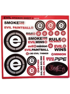 STICKERS EVIL SHEET 1