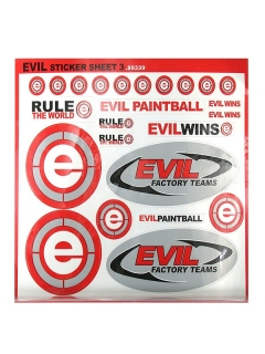 STICKERS EVIL SHEET 1