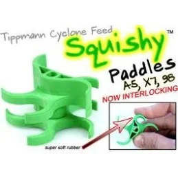 HELICE ULTRA SOUPLE TECHT SQUISHY PADDLES POUR CYCLONE VERT