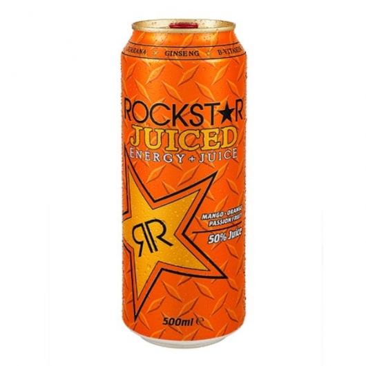 ROCKSTAR Juiced - Mango, orange, passion fruit (500ml)