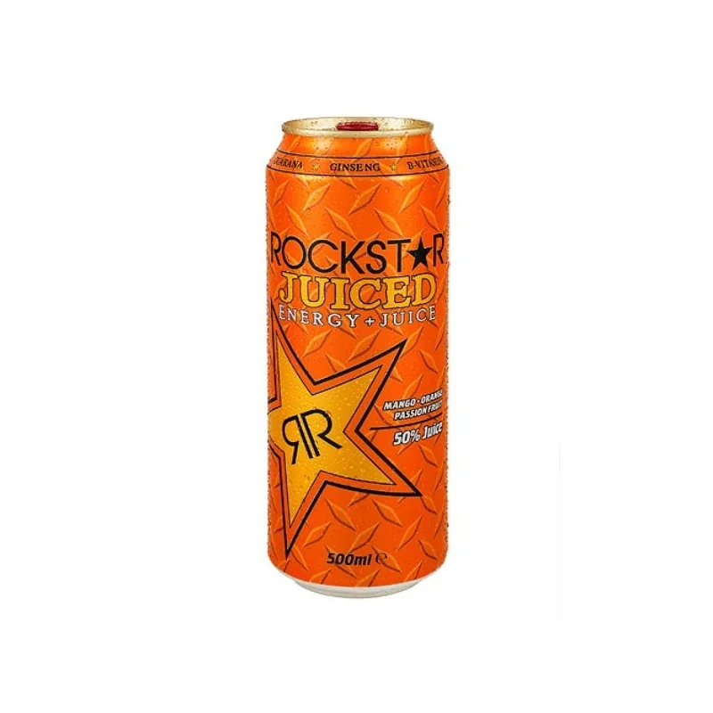 ROCKSTAR Juiced - Mango, orange, passion fruit (500ml)