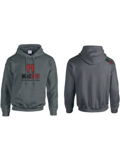 SWEAT A CAPUCHE MACDEV LOGO GRIS