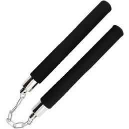 NUNCHAKU D'ENTRAINEMENT EN MOUSSE NOIR