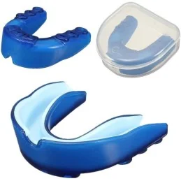 PROTÈGE DENTS SILICONE BLEU