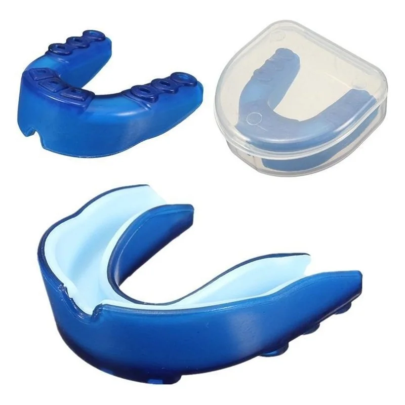 PROTÈGE DENTS SILICONE BLEU