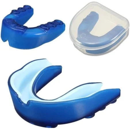 PROTÈGE DENTS SILICONE BLEU