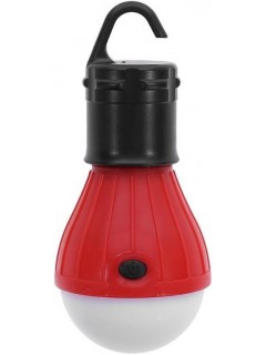 LAMPE DE CAMPING A SUSPENSION 3 LED ROUGE