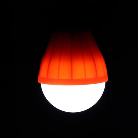 LAMPE DE CAMPING A SUSPENSION 3 LED ROUGE