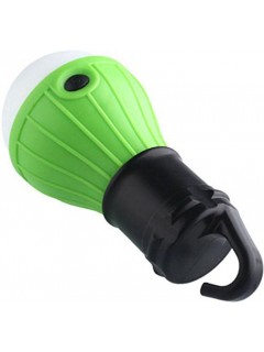 LAMPE DE CAMPING A SUSPENSION 3 LED VERTE