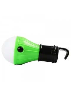 LAMPE DE CAMPING A SUSPENSION 3 LED VERTE