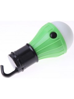 LAMPE DE CAMPING A SUSPENSION 3 LED VERTE