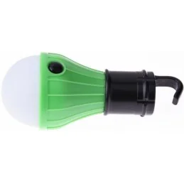 LAMPE DE CAMPING A SUSPENSION 3 LED VERTE