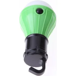 LAMPE DE CAMPING A SUSPENSION 3 LED VERTE