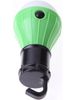 LAMPE DE CAMPING A SUSPENSION 3 LED VERTE