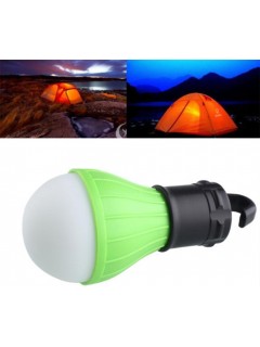 LAMPE DE CAMPING A SUSPENSION 3 LED VERTE