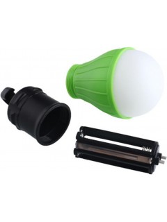 LAMPE DE CAMPING A SUSPENSION 3 LED VERTE