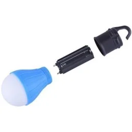 LAMPE DE CAMPING A SUSPENSION 3 LED BLEUE