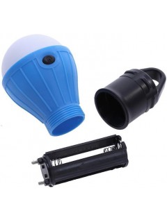 LAMPE DE CAMPING A SUSPENSION 3 LED BLEUE