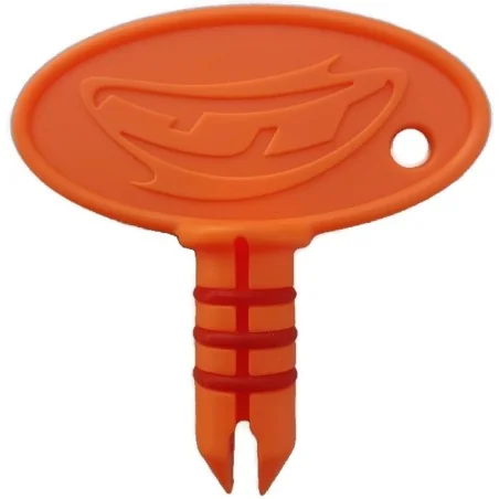 BOUCHON DE CANON PVC JT ORANGE