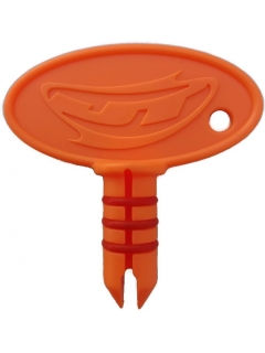 BOUCHON DE CANON PVC JT ORANGE