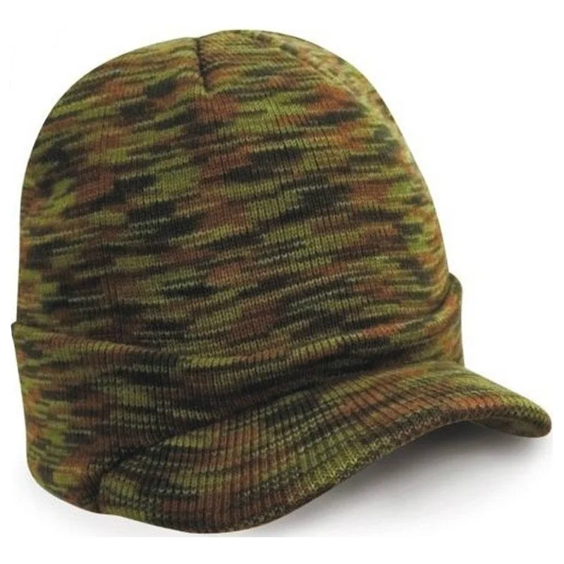 BONNET AVEC VISIÈRE CAMOUFLAGE