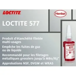 LOCTITE 577 ÉTANCHÉITÉ FILETÉE (50ml)