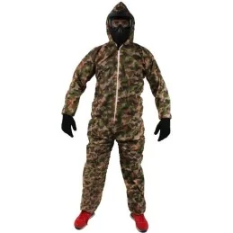 COMBINAISON JETABLE À CAPUCHE ADULTE 40G CAMOUFLAGE XXL