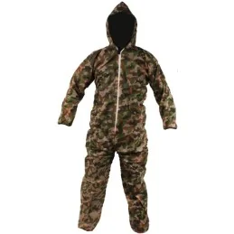 COMBINAISON JETABLE À CAPUCHE ADULTE 40G CAMOUFLAGE XXL