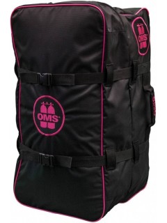 SAC DE PLONGÉE À ROULETTES OMS ROSE (130L)