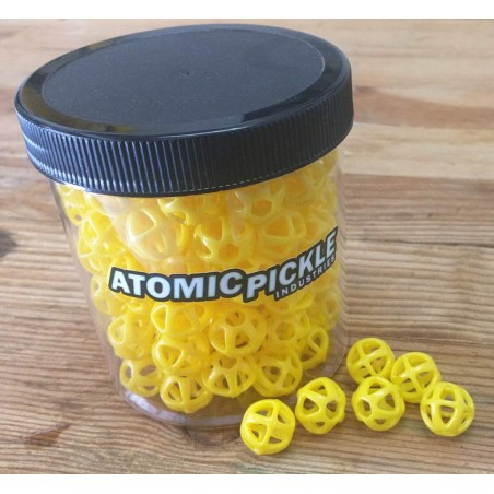 BILLES ATOM6 PICKLES Cal. 68 V2.0 JAUNE (x50)