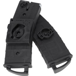 CHARGEURS TIPPMANN MAGFED TMC/STORMER ELITE 20 BILLES .68 x2 + COUPLEUR NOIR