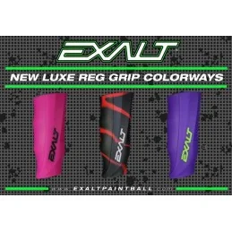 GRIP RÉGULATEUR EXALT POUR DLX LUXE SWIRL NOIR/ROUGE